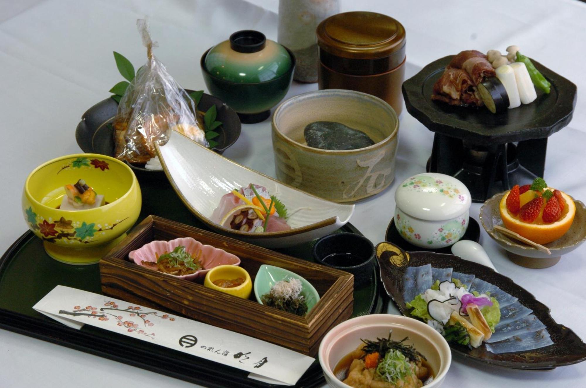 Noren Yado Meigetsu Tsuwano Esterno foto